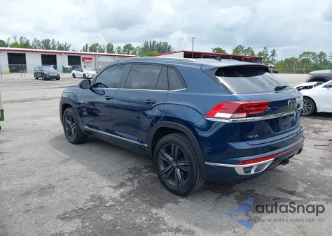 2021 Volkswagen Atlas Cross Sport 3.6L V6 Se W/Technology R-Line from USA, damaged, VIN 1V2PE2CA7MC201509